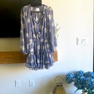 Misa Los Angeles silk size medium summer cocktail dress.